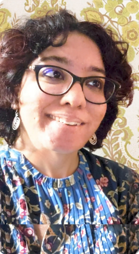 Shloka Shankar, artist with muscular dystrophy