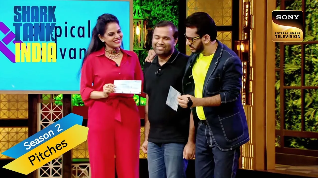 Vineet Saraiwala pitching Atypical Advantage on Shark Tank India Season 2