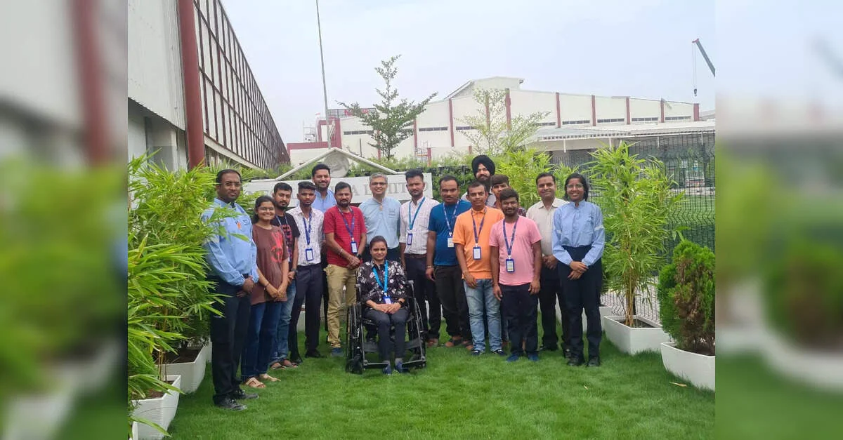 Employees with disabilities and colleagues at a manufacturing plant hired through Atypical Advantage