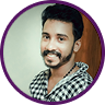 Ajay Jayaprakash, artist with locomotor disability