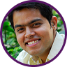 Karan Arora, artist with hearing impairment