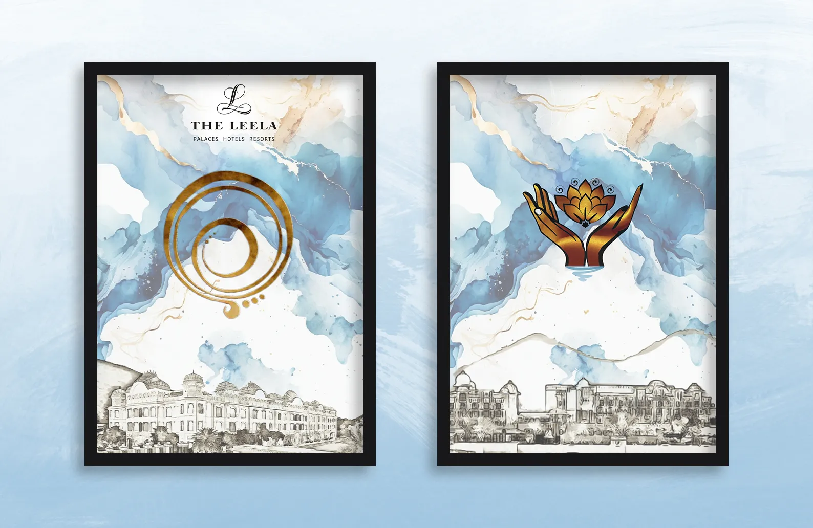2 illustrations commissioned for the annual diary cover and gratitude cards.
