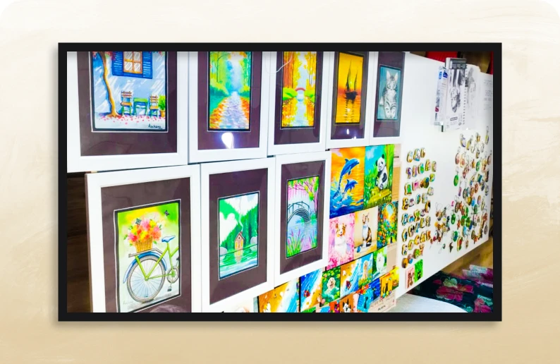 12 art activations conducted across 12 locations, featuring caricature art, doodling, and live painting.
