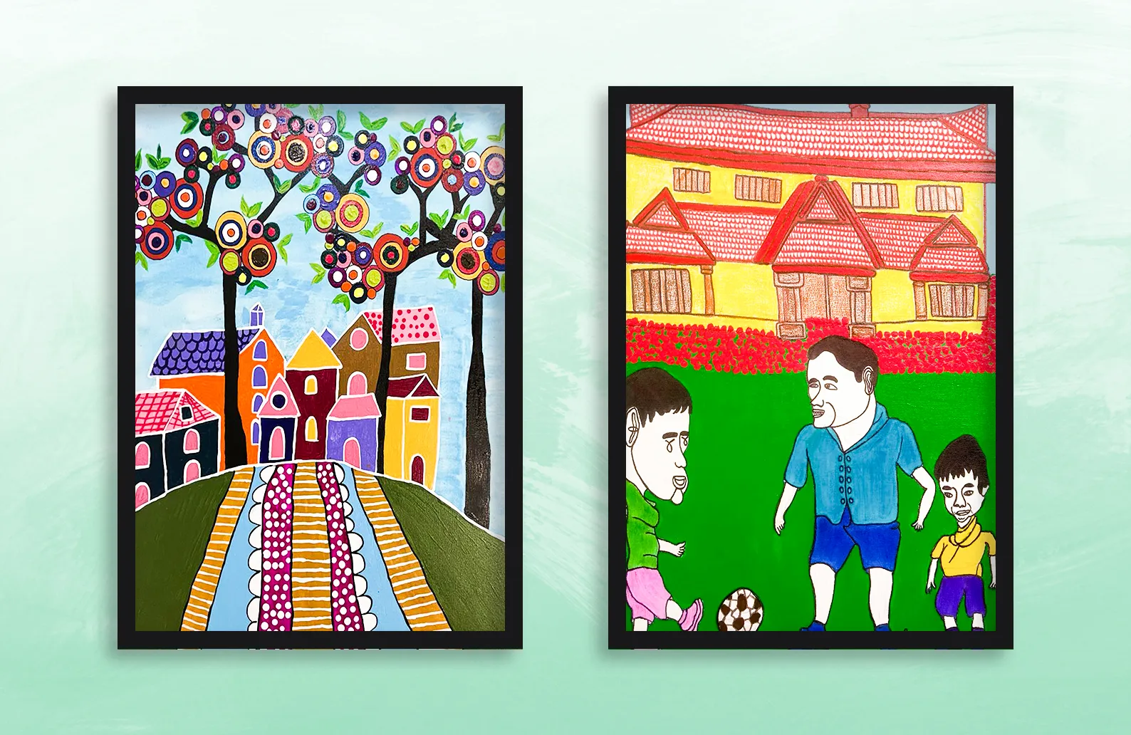 8 artworks commissioned to interpret what “Home” means to each artist.