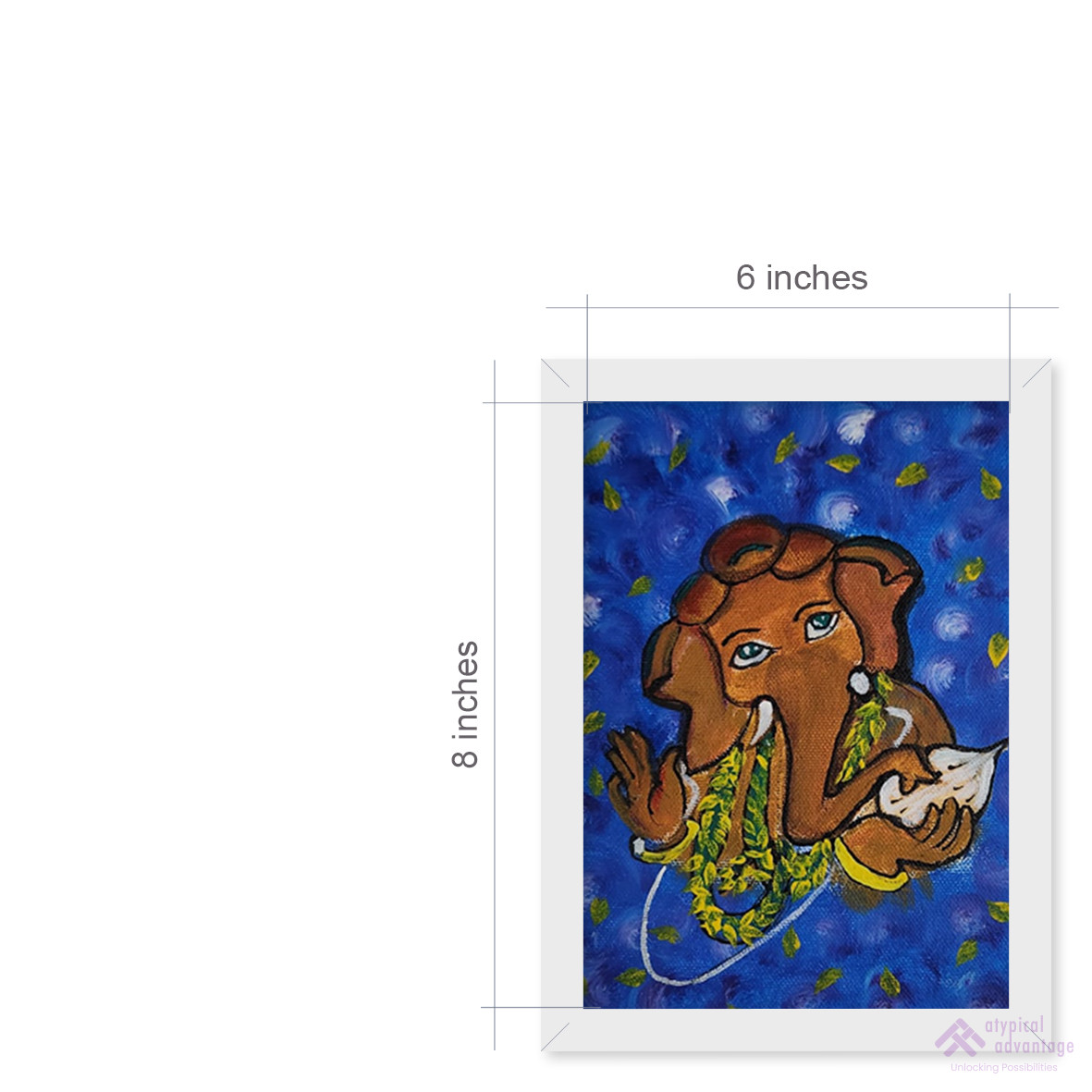 Ganesh Clouds leaf Slider 3/5