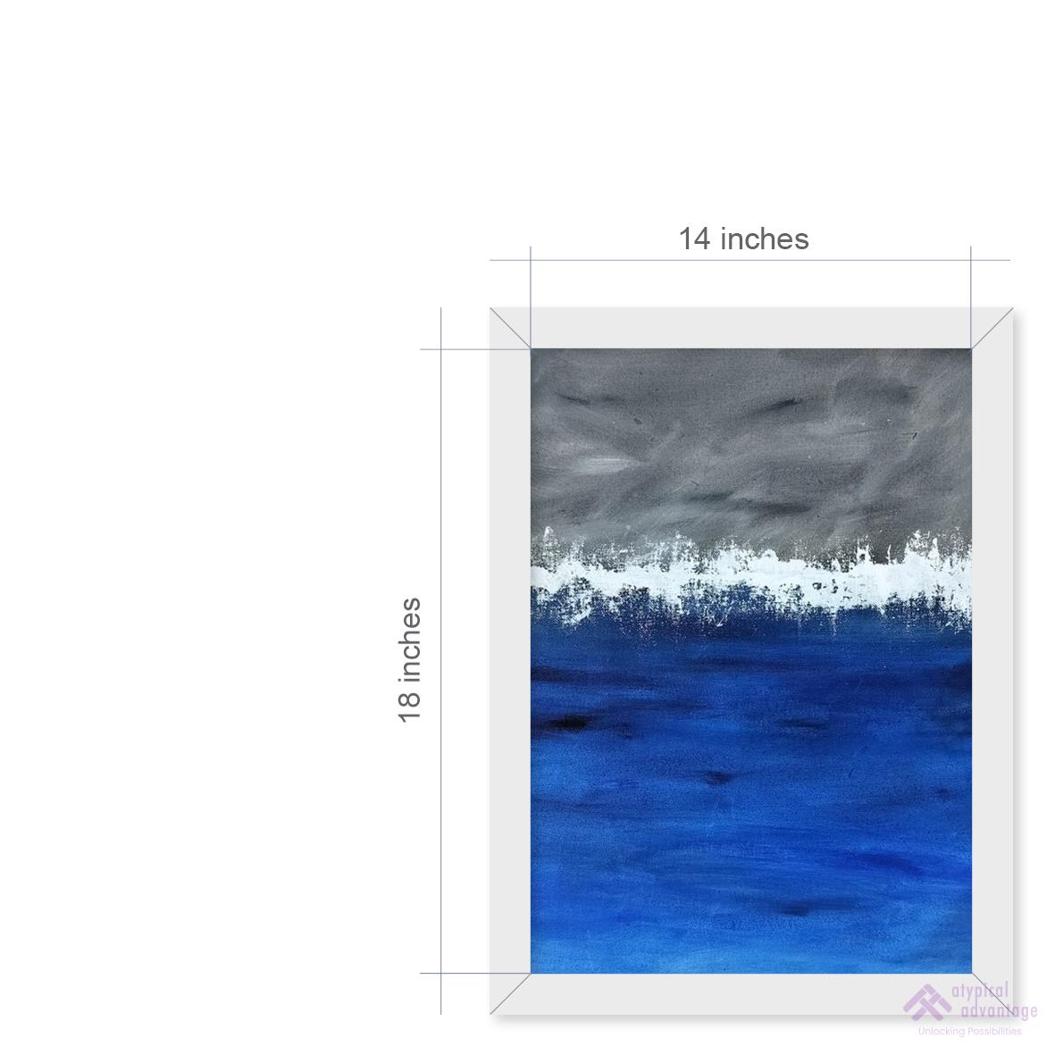 Between calm and chaos - Storm above , Sea below Slider 3/4