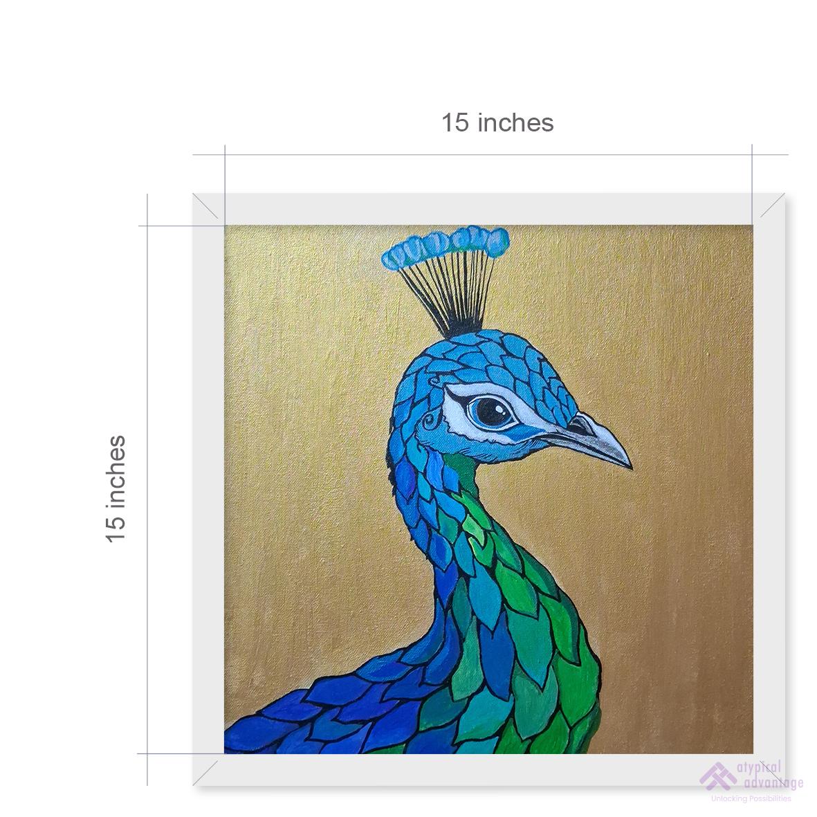Grace of the Peacock Slider 3/4
