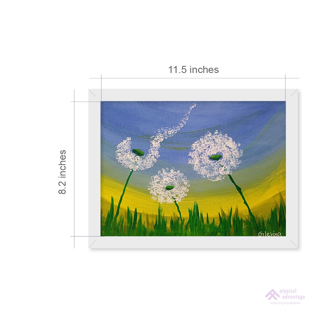 Dandelion field Slider 3/4