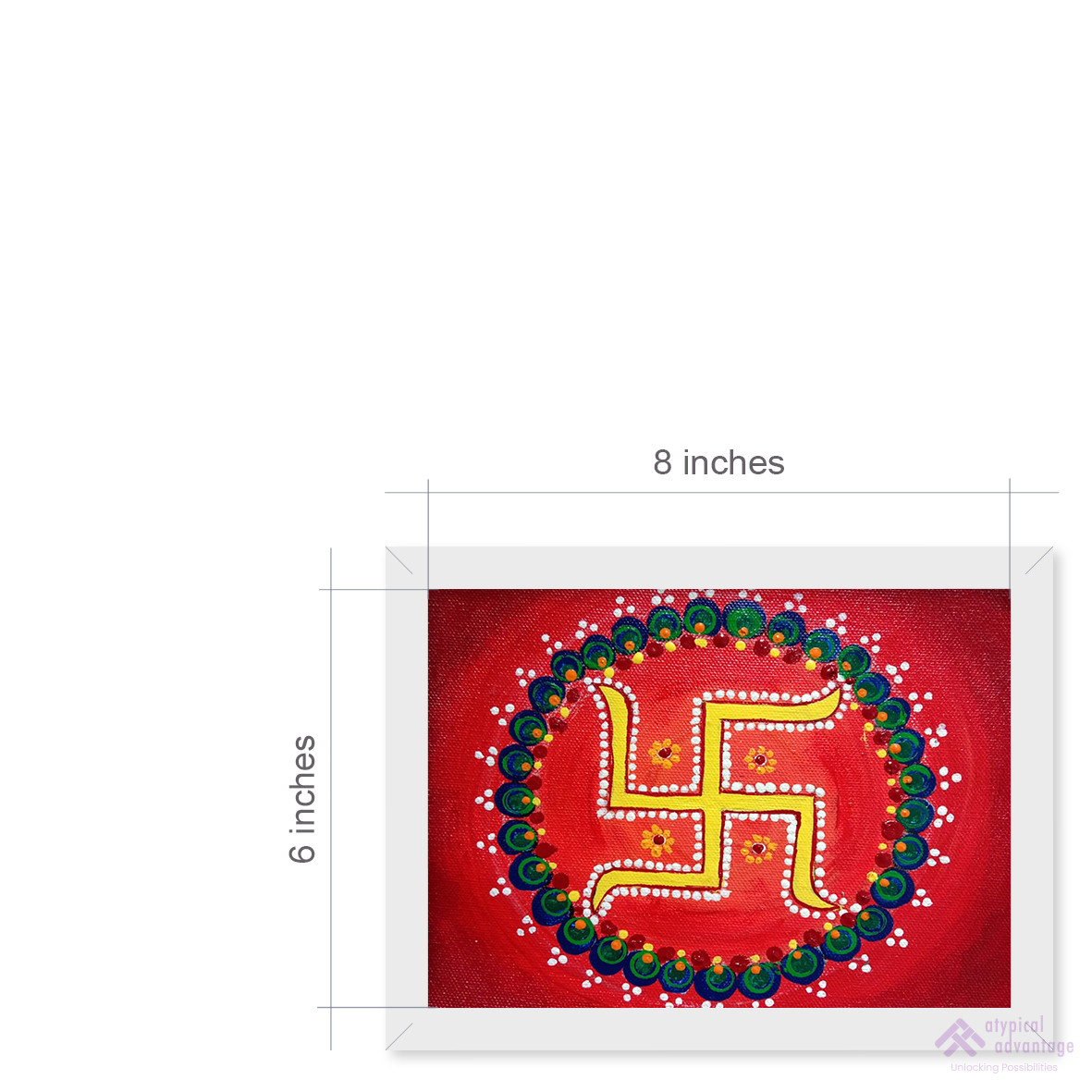 Symbol of Positivity (Swastik) Slider 3/5