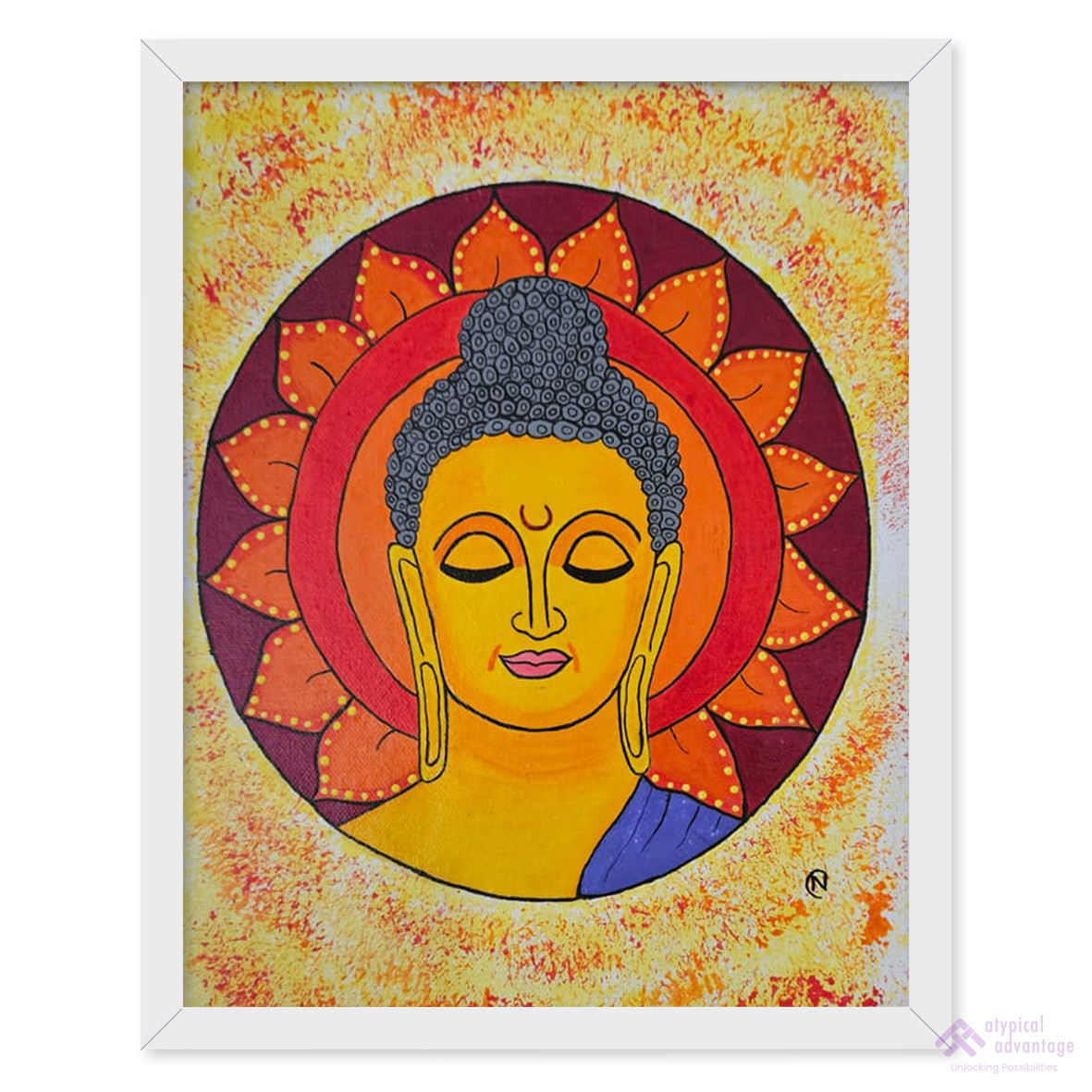 Whispers of Stillness:Buddha in Meditation Slider 1/5