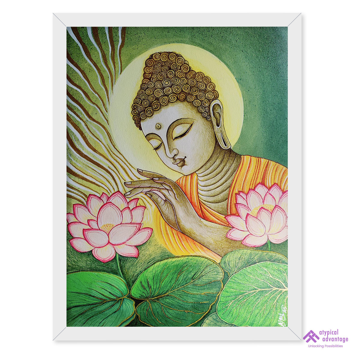 Buddha's Peaceful Touch Slider 1/5