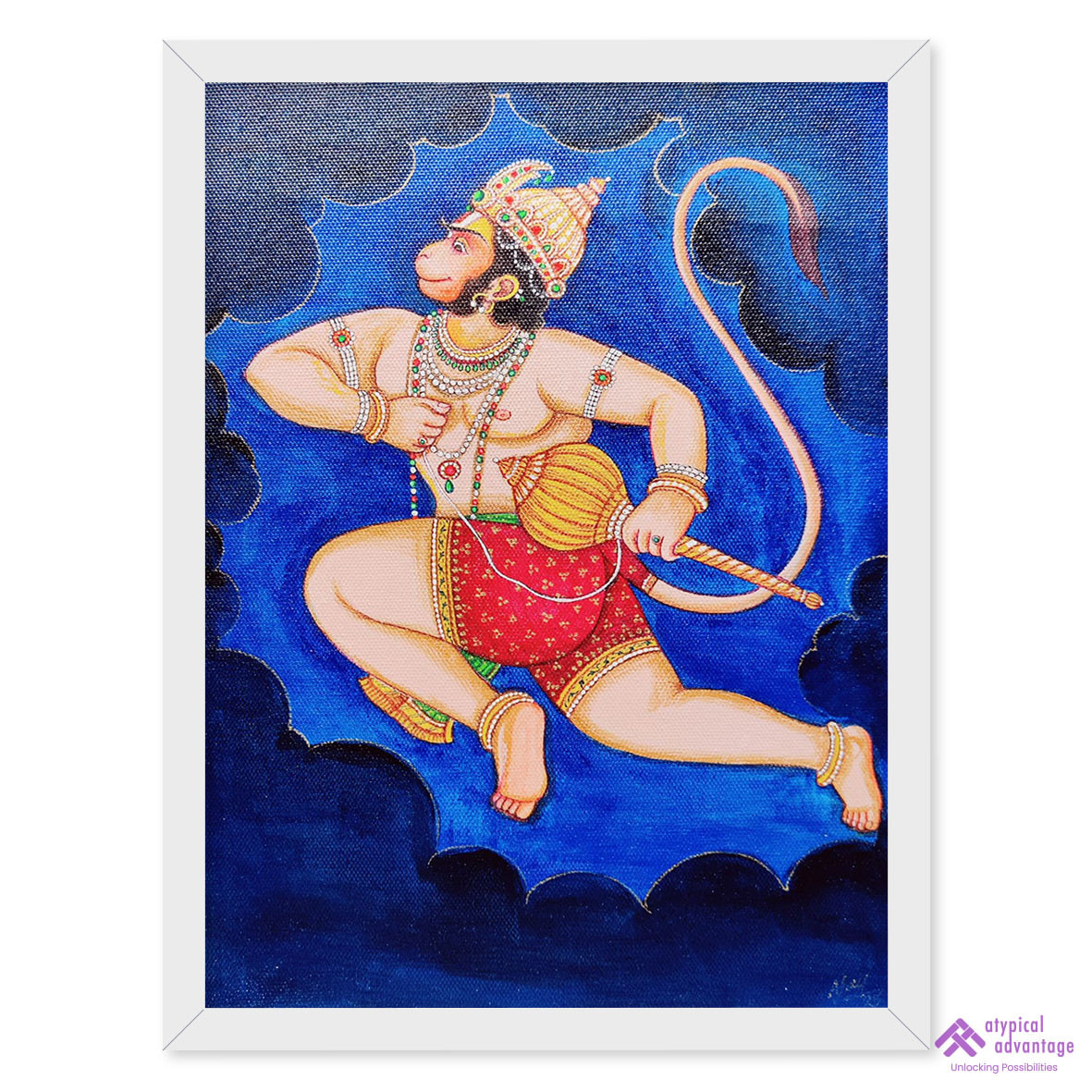 Hanuman Flies High Slider 1/5