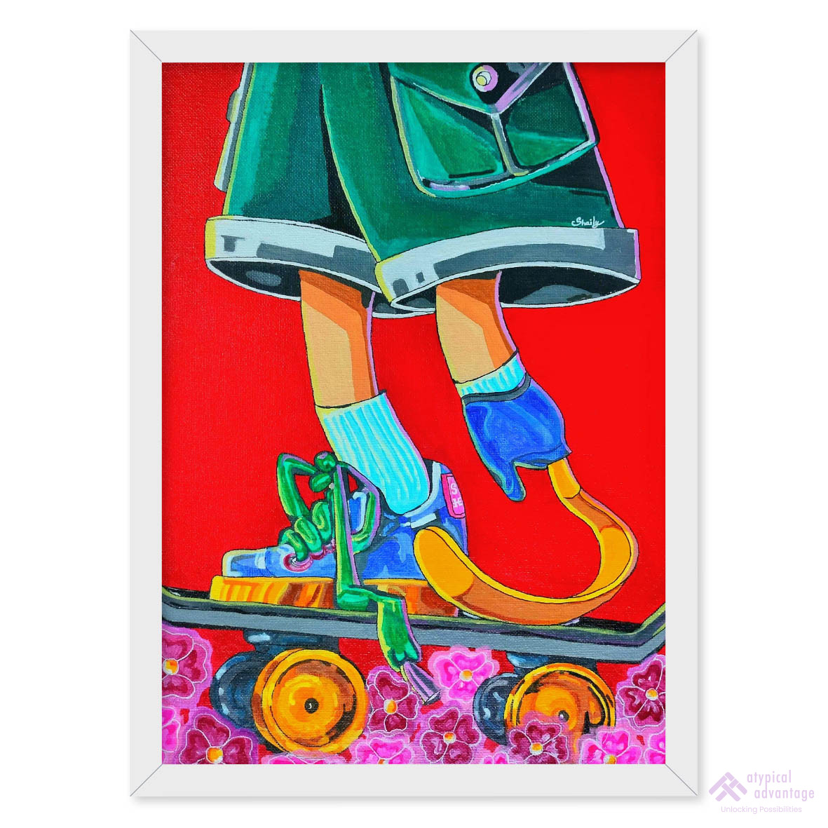 Rolling Against Odds" Slider 1/1