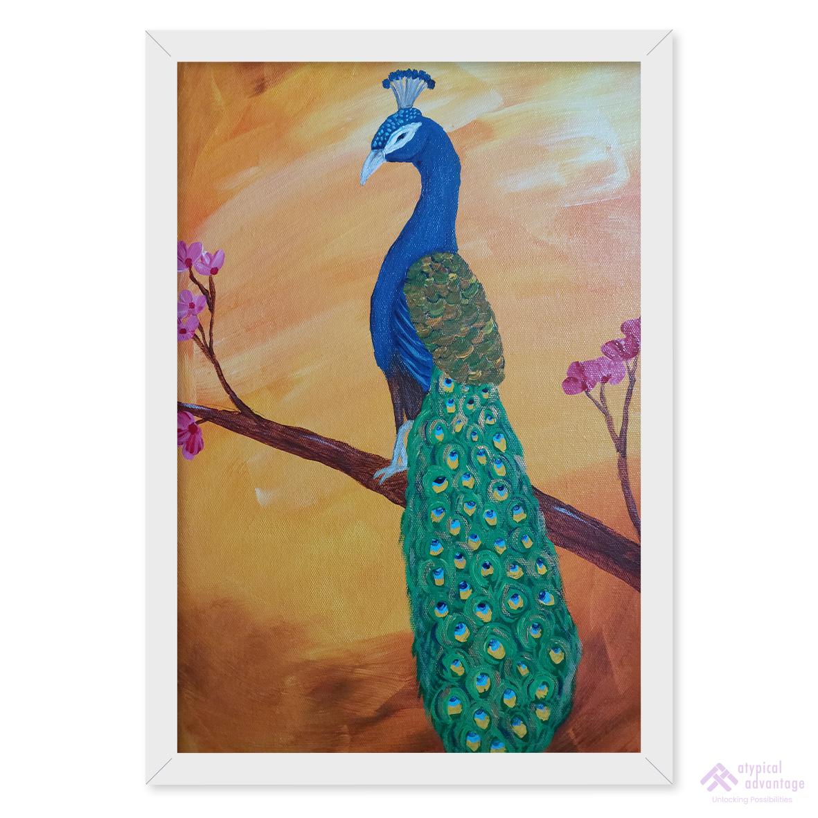 Enchanting Peacock Slider 1/4