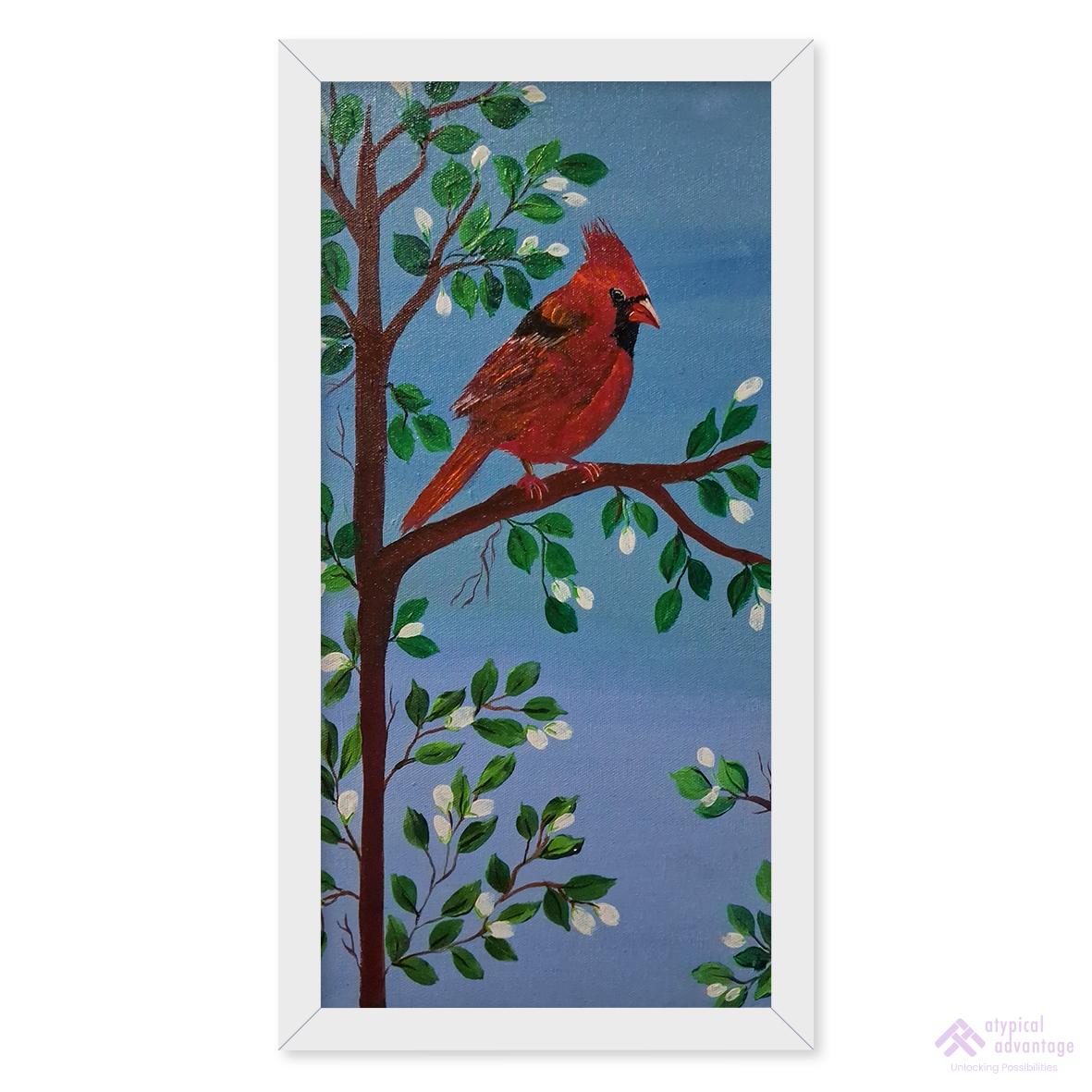 Crimson Bird Serenity Slider 1/4