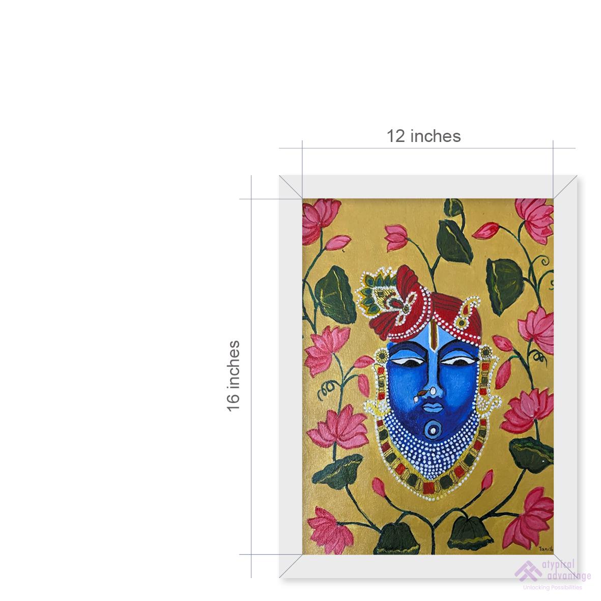 Divine gaze of Shrinathji Slider 3/4