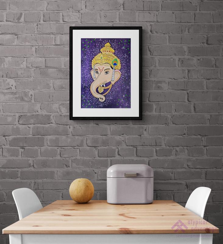 Ganesha in Hues of the Infinite Slider 2/4