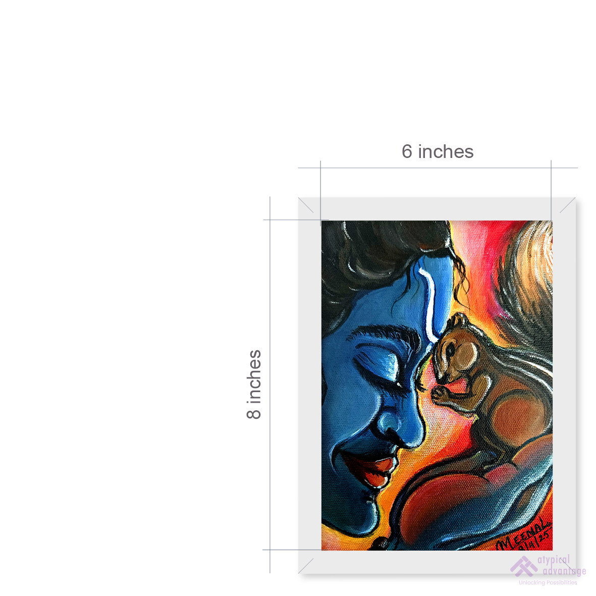 Lord Ram & Squirrel Acknowledgement Slider 3/5
