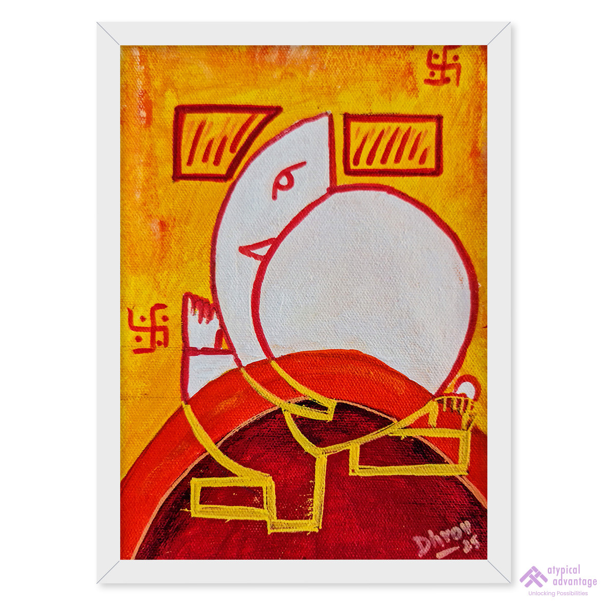 Abstract Lakshmi Ganesha 1 Slider 1/5