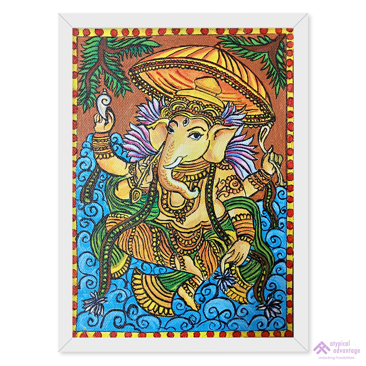 Madhubani Lord Ganesha Slider 1/5