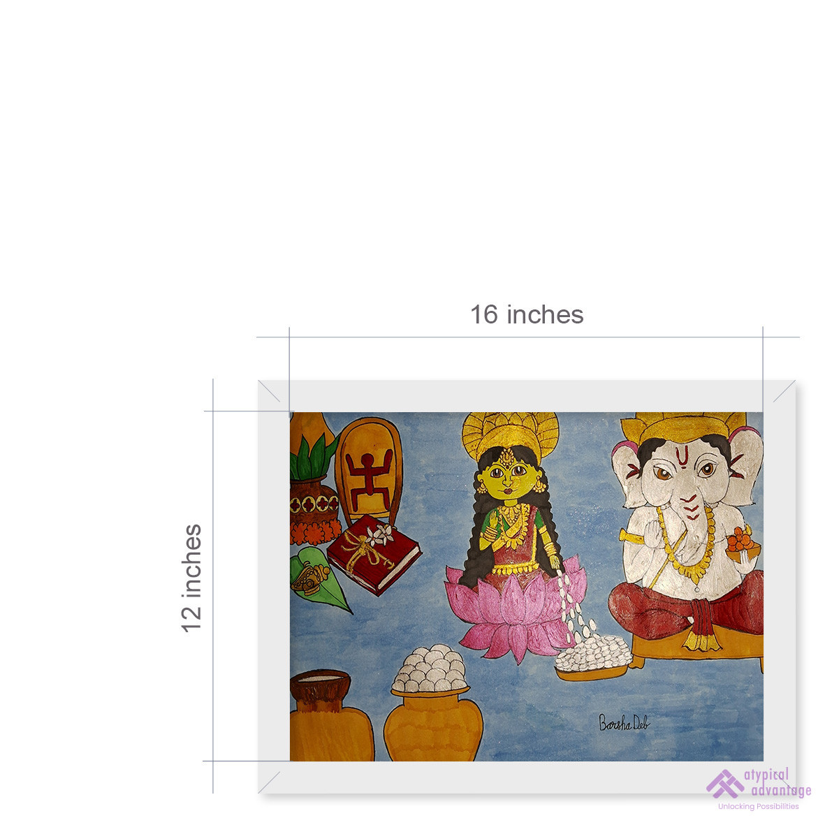 Lord Ganesha and Goddess Lakshmi Slider 3/5