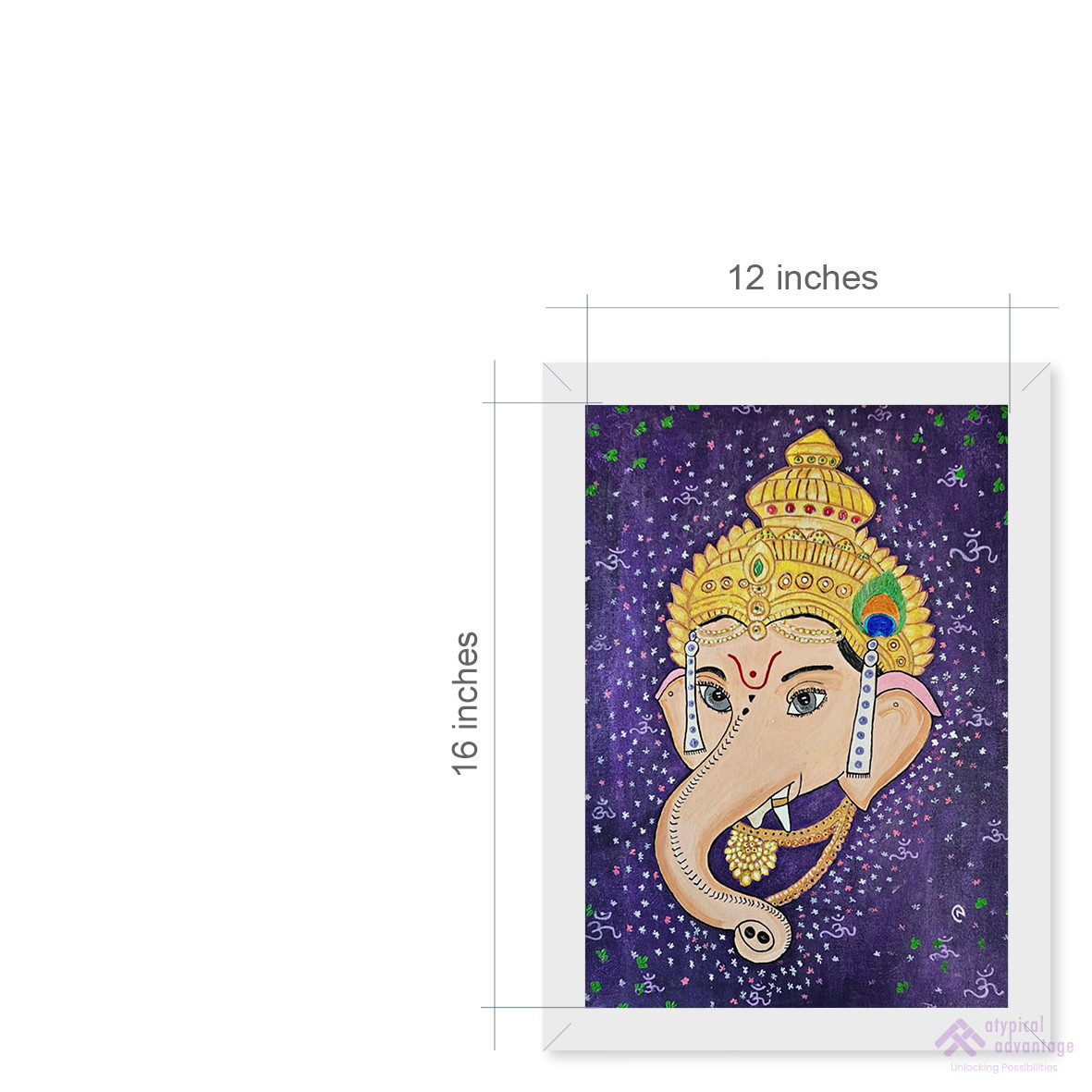 Ganesha in Hues of the Infinite Slider 3/5