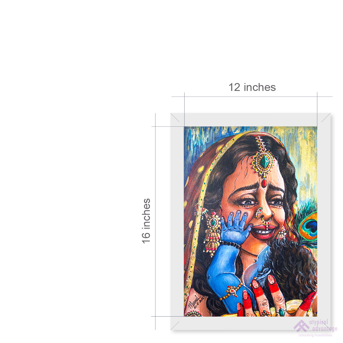 Little Krishna with Yashoda Maa Slider 3/5