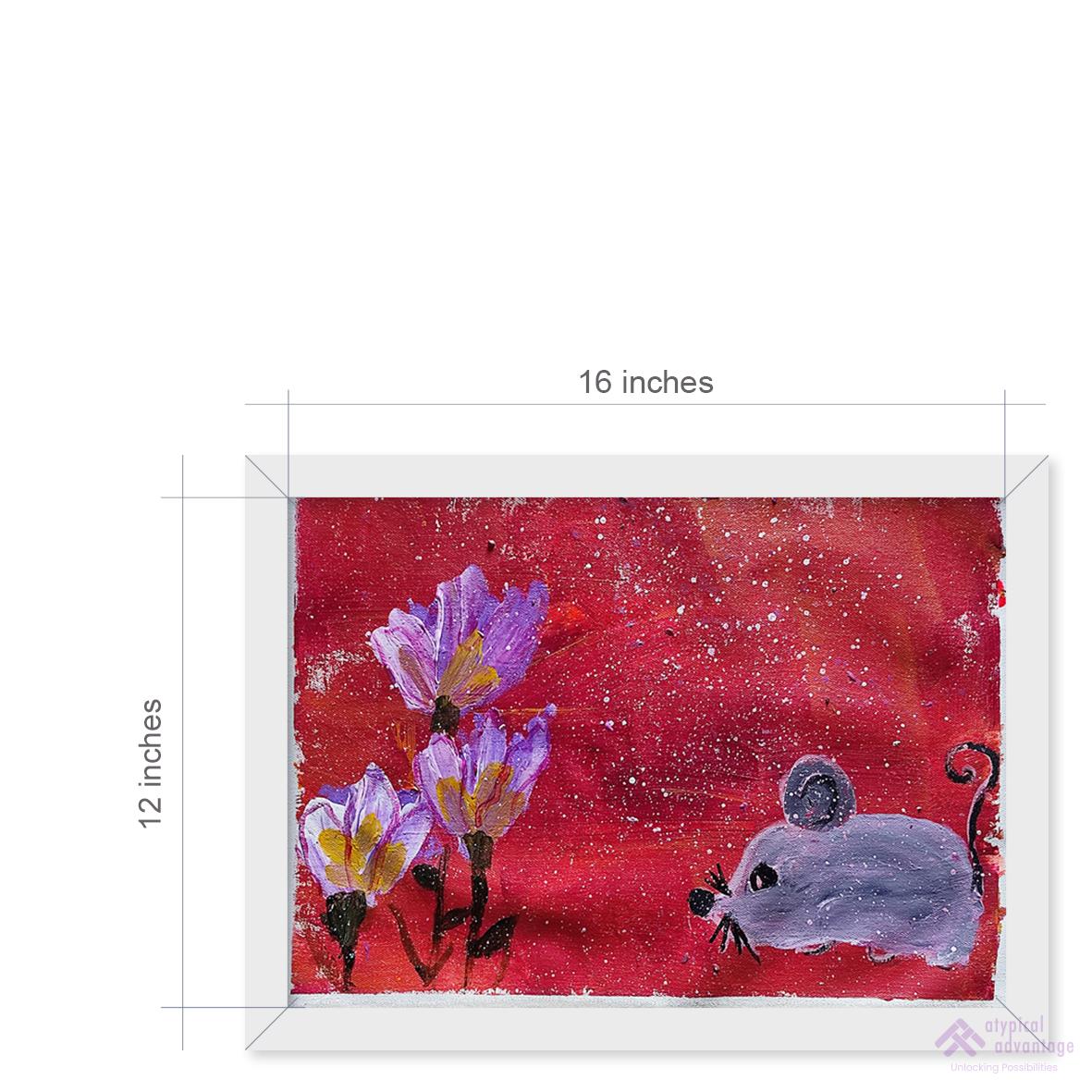 Ganesh with Flowers Slider 3/4