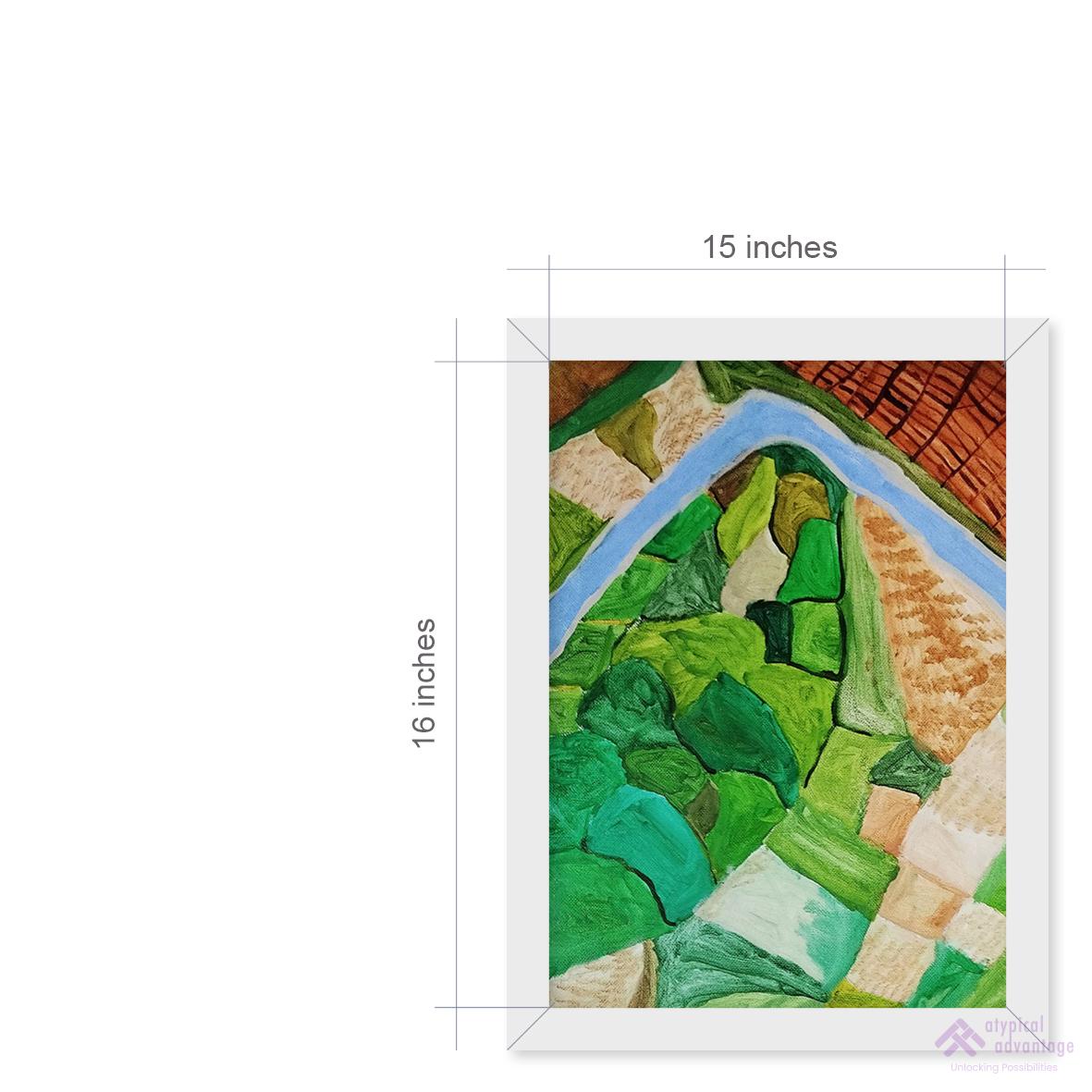River Bend Mosaic Slider 3/4