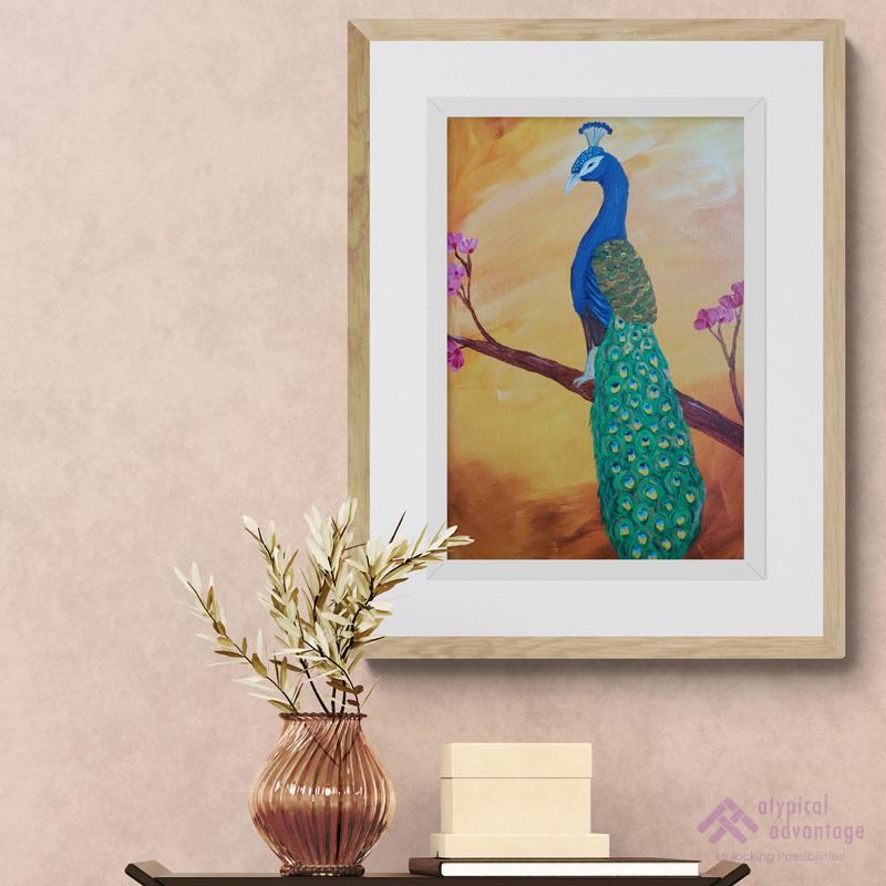 Enchanting Peacock Slider 2/4