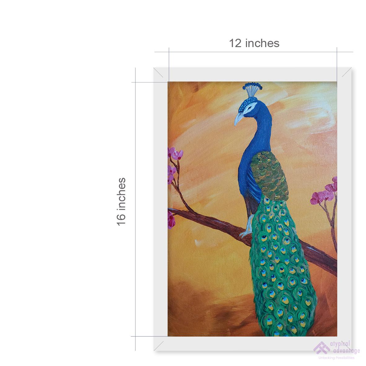 Enchanting Peacock Slider 3/4