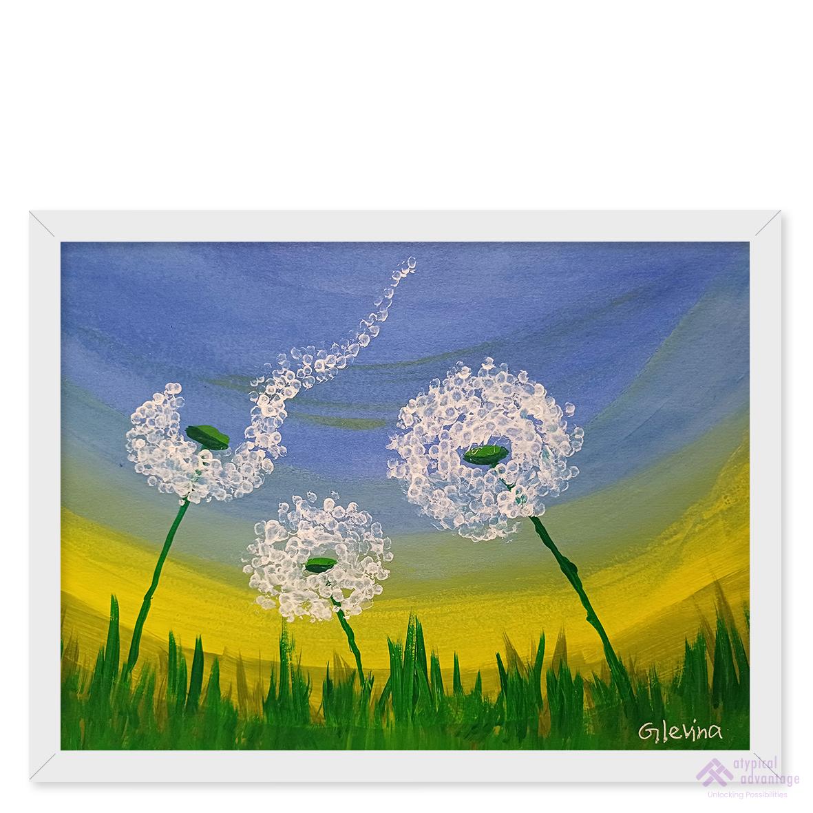 Dandelion field Slider 1/4