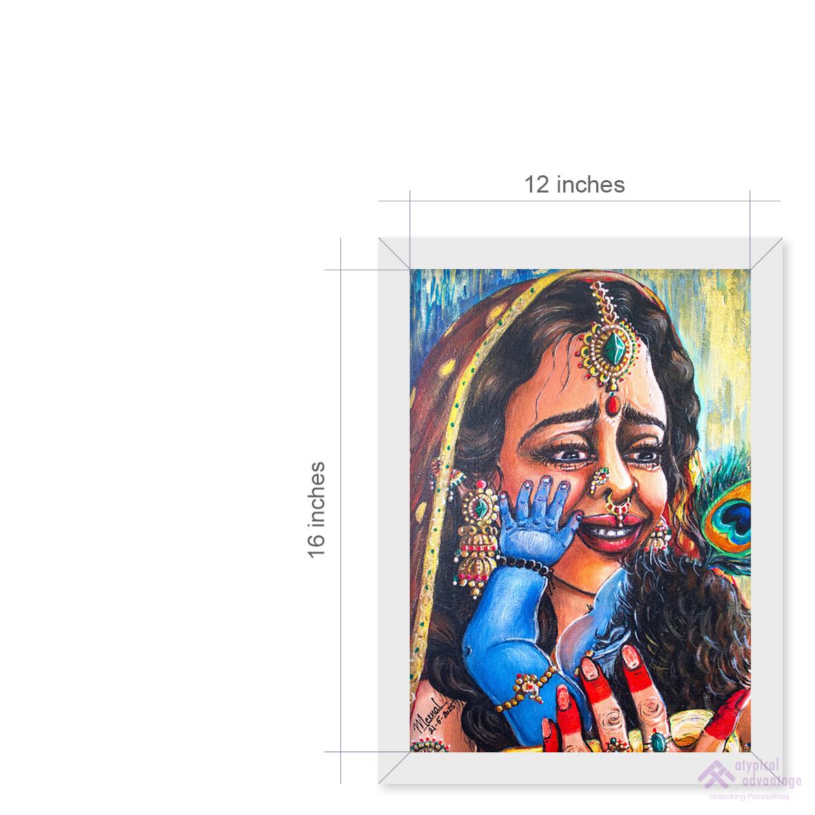 Little Krishna with Yashoda Maa Slider 3/4