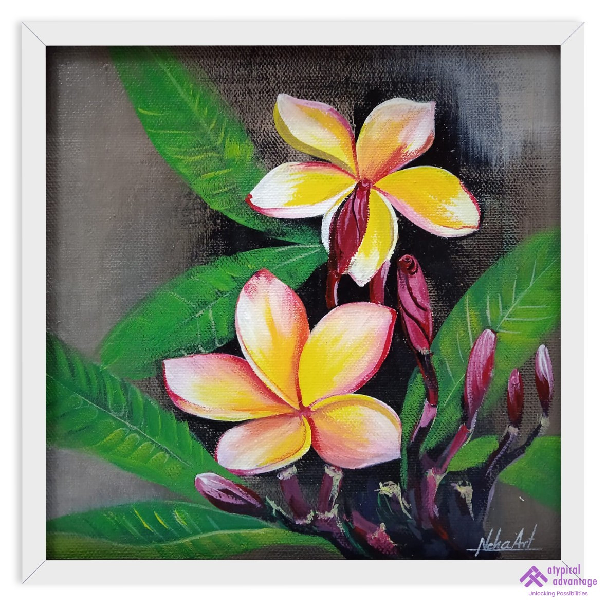 Frangipani Flowers I