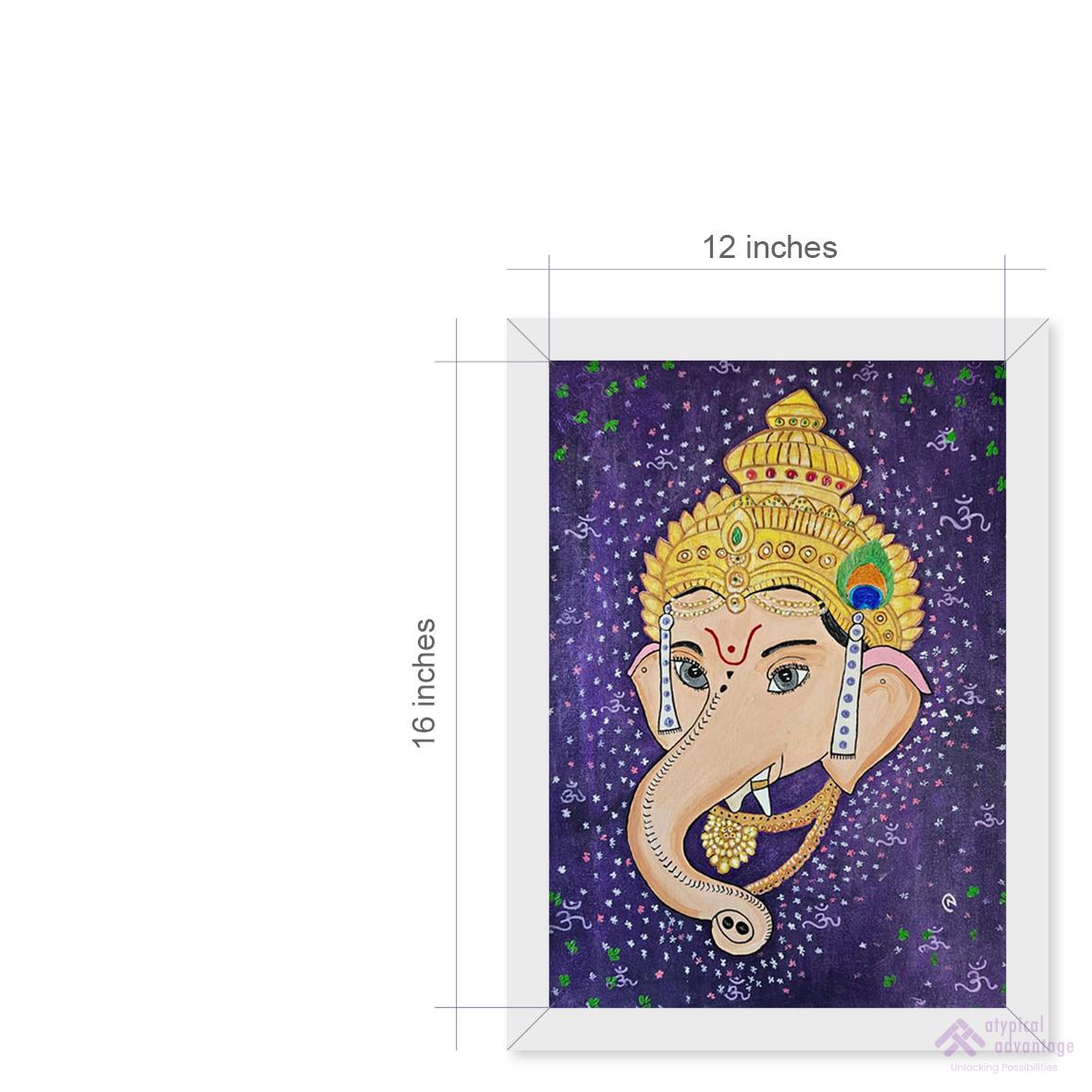 Ganesha in Hues of the Infinite Slider 3/4