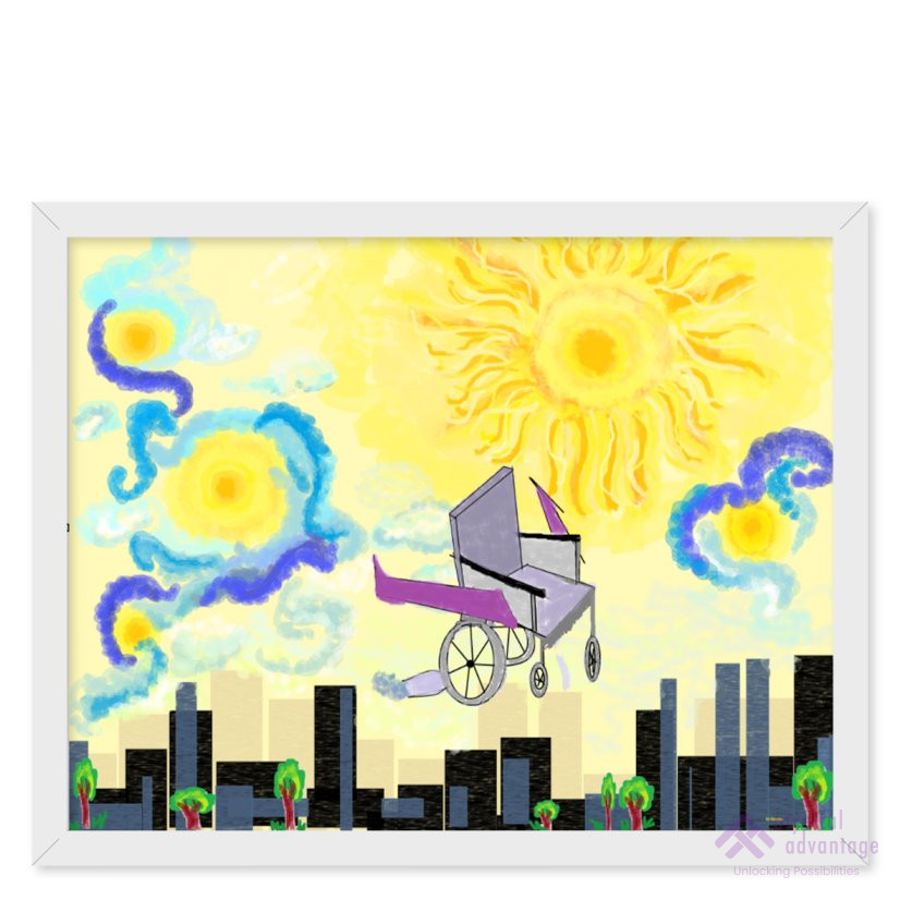 Flying wheelchair Slider 1/1