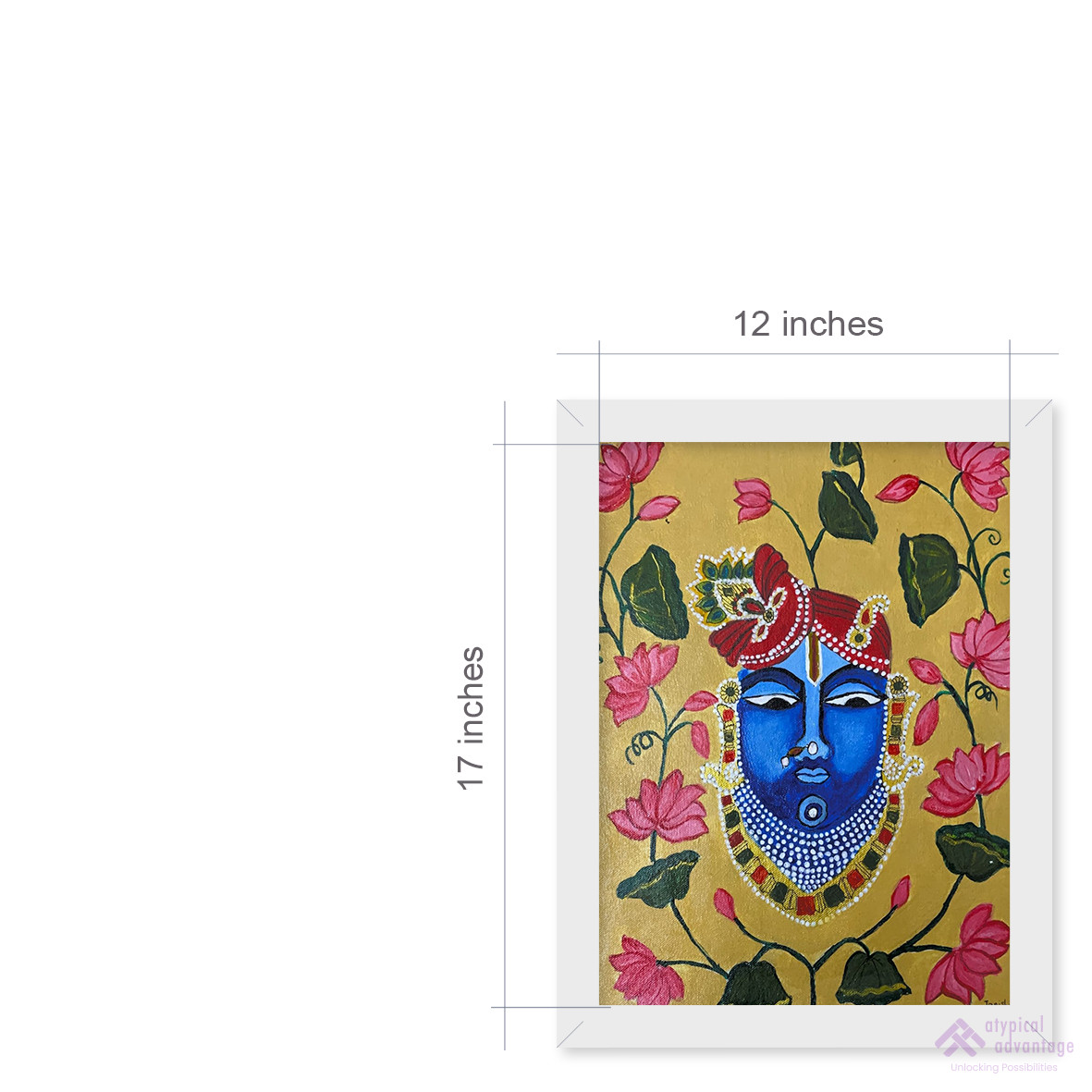 Divine gaze of Shrinathji Slider 3/5