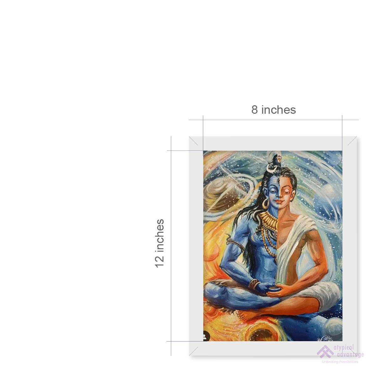 God Shivji & human Slider 3/5