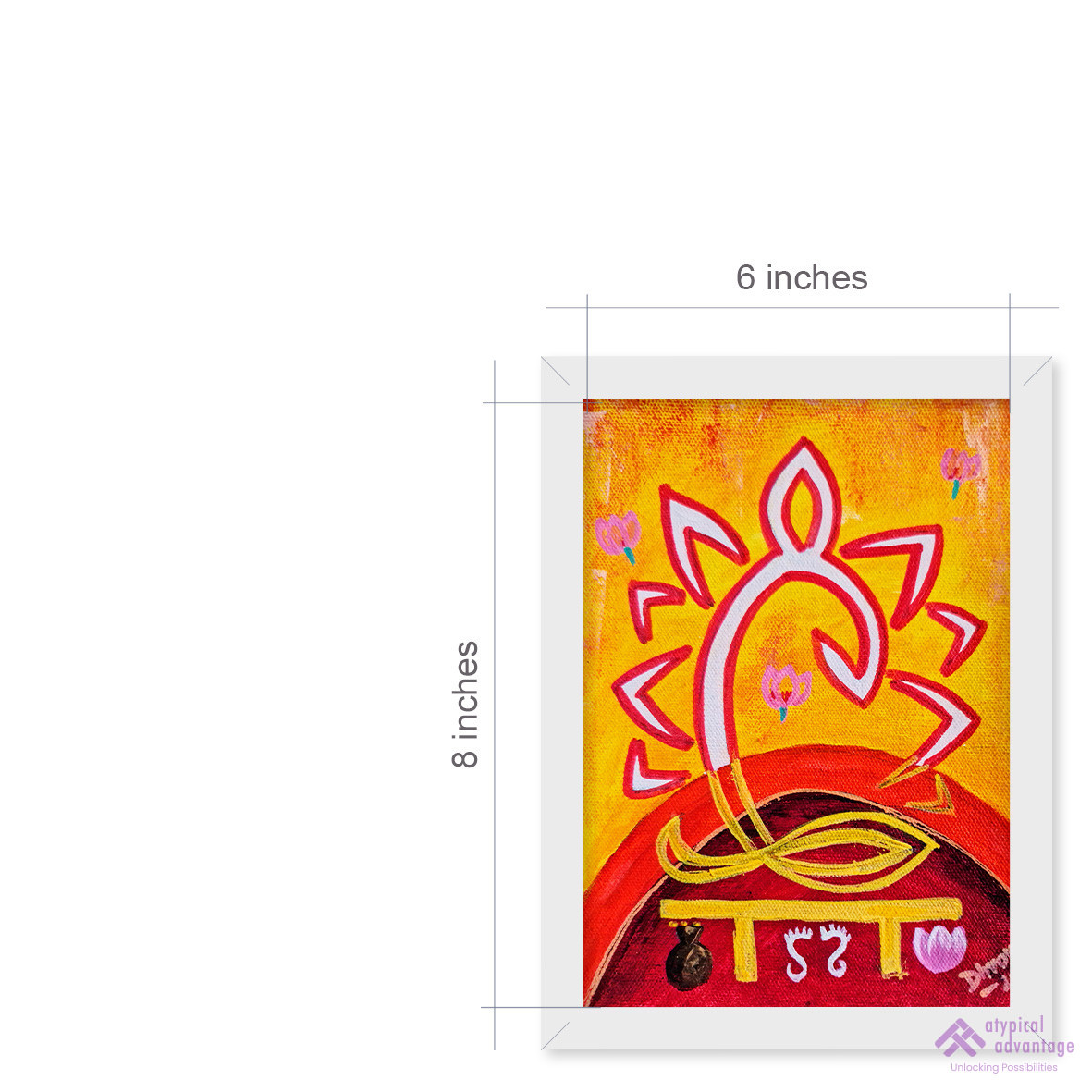Abstract Lakshmi Ganesha 2 Slider 3/5