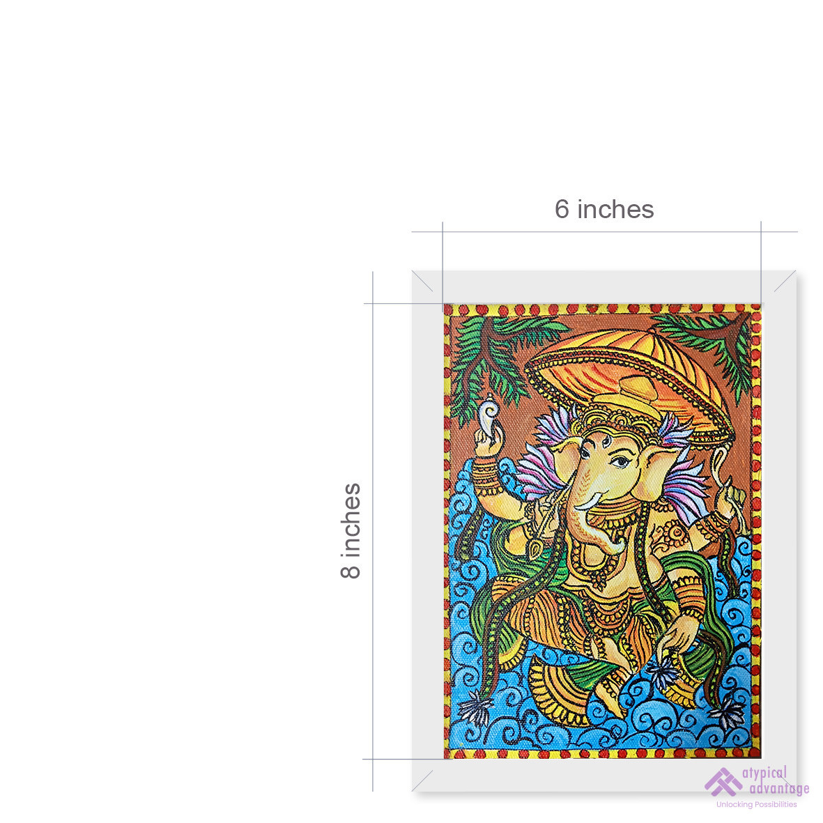 Madhubani Lord Ganesha Slider 3/5