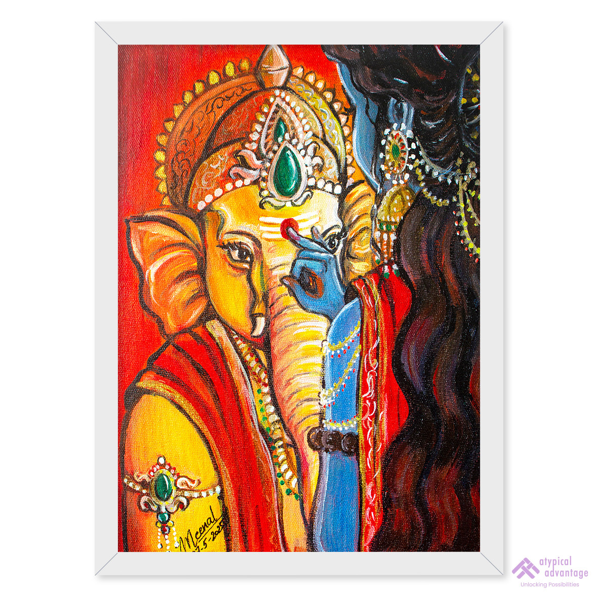 Lord Ganesha's tilak