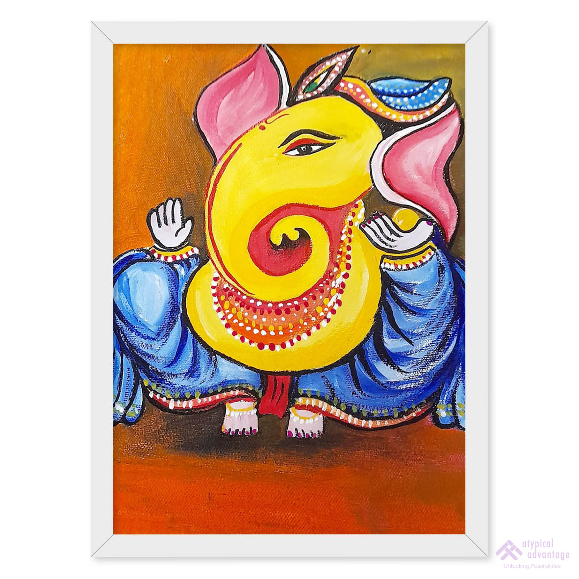 Ganesh painting Slider 1/1