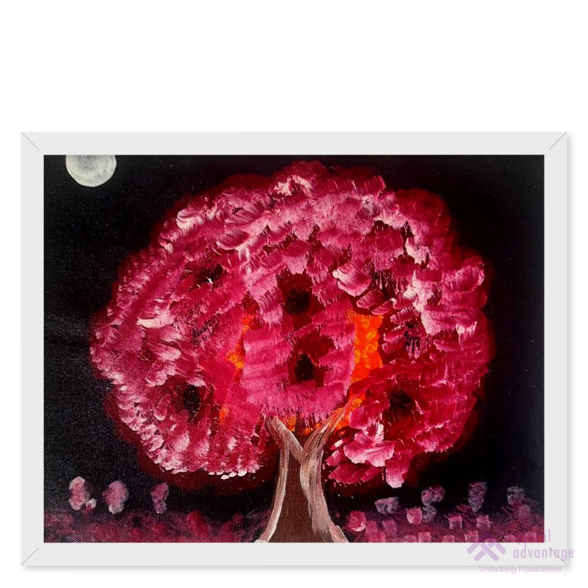 Blossom under the moonlight Slider 1/1