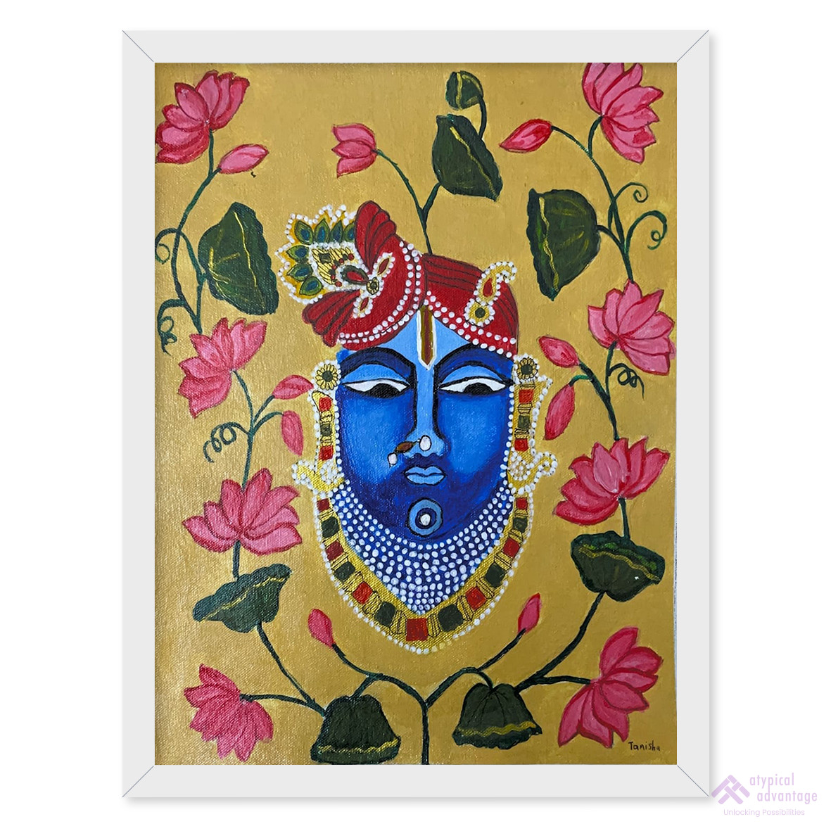 Divine gaze of Shrinathji Slider 1/5