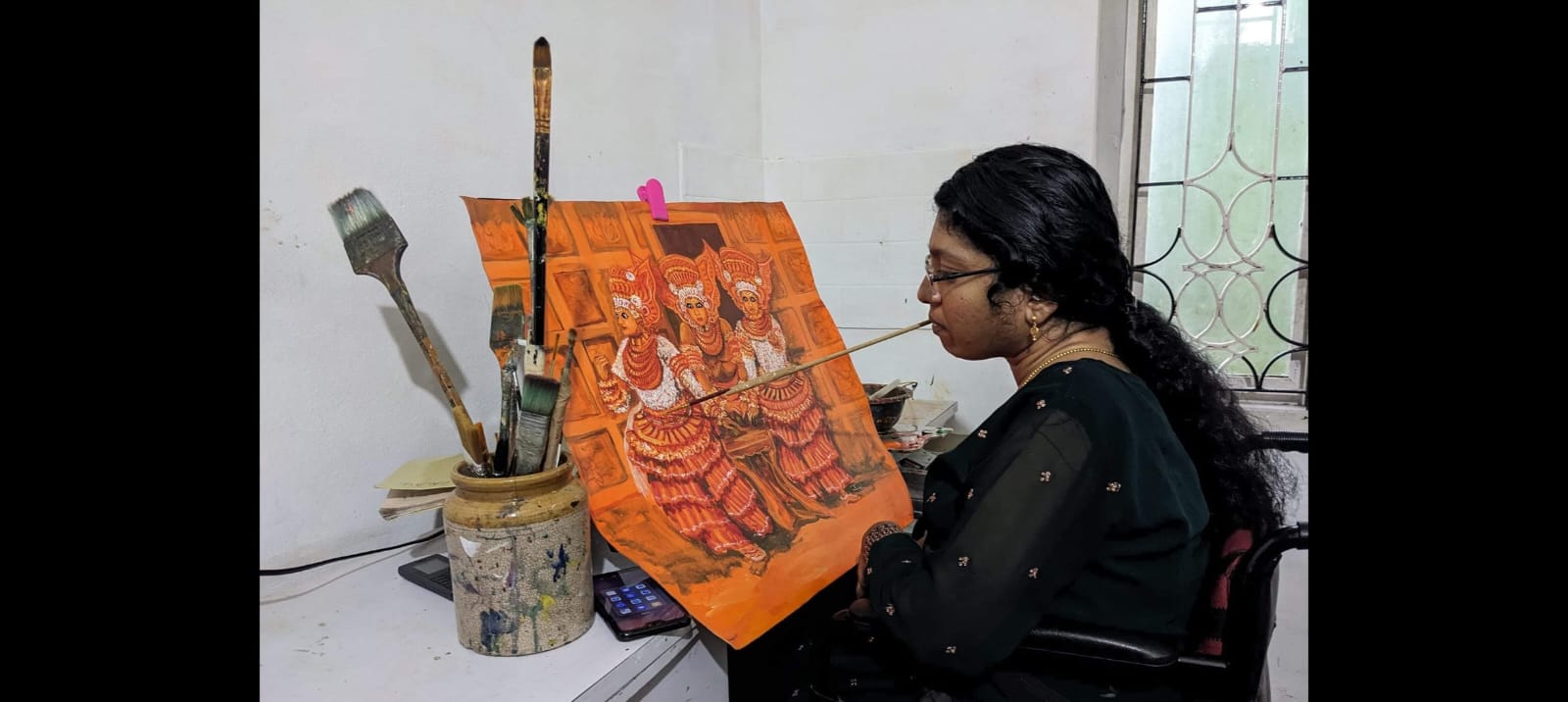 Sunitha Thrippanikkar Pic 1, Visual Artists, Atypical Advantage