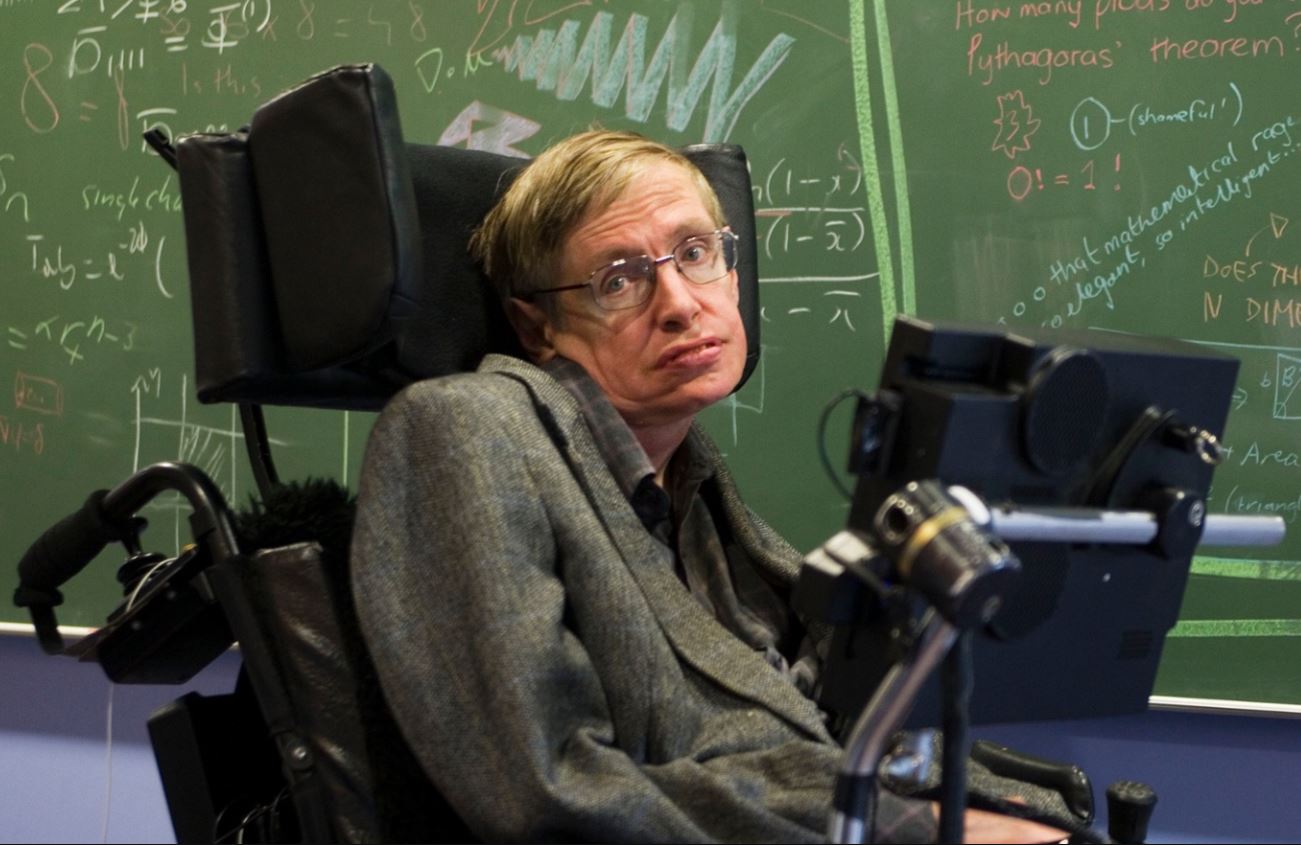 Stephen Hawking.